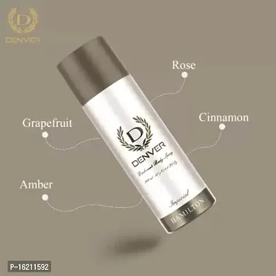 DENVER  Imperial ,Caliber and Honour Combo Deodorant Spray - For Men  (150 ml, Pack of 3) new-thumb4