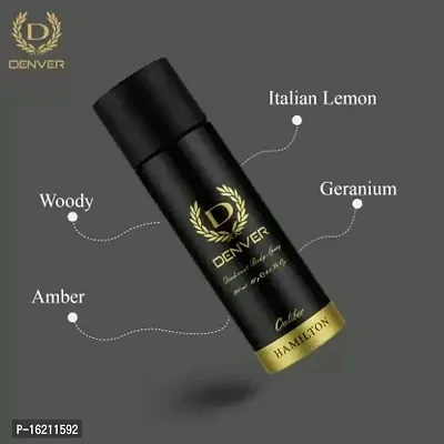 DENVER  Imperial ,Caliber and Honour Combo Deodorant Spray - For Men  (150 ml, Pack of 3) new-thumb2