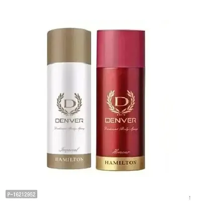 DENVER  Imperial, and Honour Combo Deodorant Spray - For Men  (100 ml, Pack of 2)