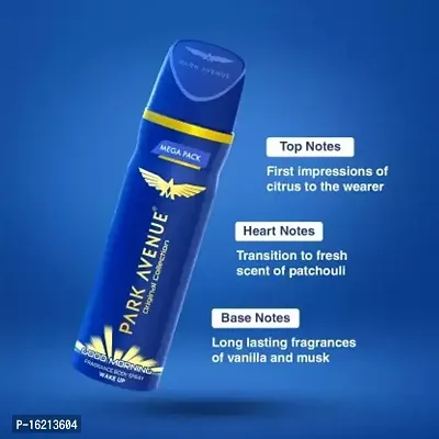 PARK AVENUE Good Morning Deodorant Spray - For Men  (80 ml, Pack of 2)-thumb2