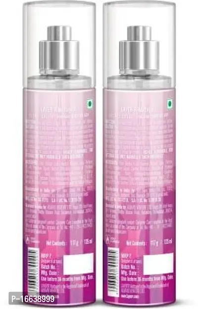 LAYER'R Wottagirl Secret Crush Fragrant Long Lasting Body Spray - For Women  (120 ml, Pack of 2)-thumb2