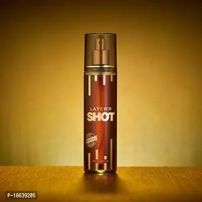 LAYER'R Shot Gold Perfume Imperial 50ml +  Iconic  50ml Body Deodorant Spray - For Men  (100 ml, Pack of 2)-thumb3