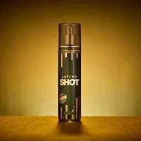 LAYER'R Shot Gold Perfume Imperial 50ml +  Iconic  50ml Body Deodorant Spray - For Men  (100 ml, Pack of 2)-thumb1