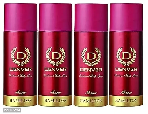 Denver honour 50ml Body Deodorant Spray - For Men ( 200ml,pack of 4)