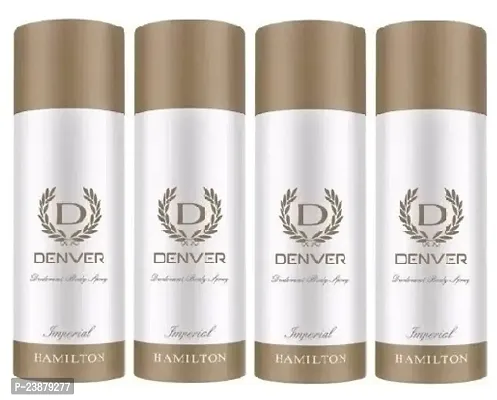 Denver imperial 50ml Body freshness  Deodorant Spray - For Men ( 200ml,pack of 4)