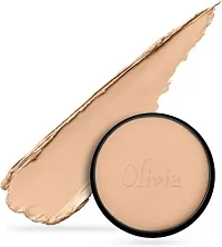 Olivia 100% Waterproof Pan Cake Concealer 25g Shade No. 26 Concealer  (Almond Dust, 25 g)-thumb1