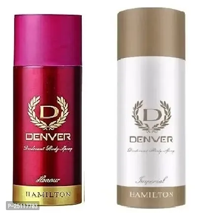 denver honour 50ml  imperial 50ml -Deodorant Spray - For Men  ( 100ml ) pack of 2