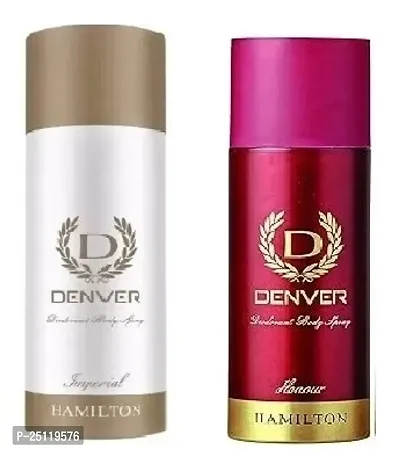 denver imperial 50ml  honour 50ml -Deodorant Spray - For Men  ( 100ml ) pack of 2