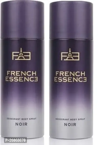 french essence noir 50ml + 50ml Deodorant Spray - For men  women ( 100 ml pack of 2 )