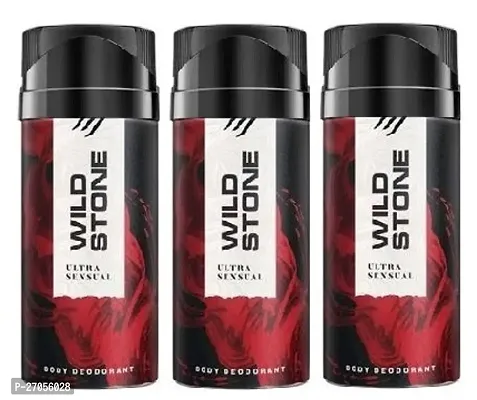 WILD STONE  ULTRA SENSUAL 40ML 3 PICS -Deodorant Spray - For Women ( PACK OF 3 )-thumb0