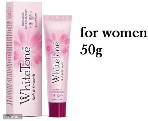 White Tone cream  Powder for Women, Get Oil-Free, Even-Toned Skin Instantly ( Pack Of 1  ) 50g-thumb0