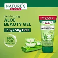 Nature's Essence Moisturising Aloe Beauty Gel with Vitamin E and Peppermint Oil 150 GM-thumb1