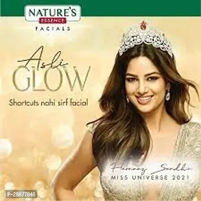 Glowing Gold Facial Kit With Free Facewash | For 3 Uses | Bright  Glowing Skin | Parlour Wala Asli 20g--thumb2