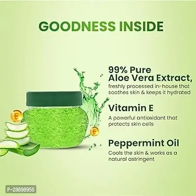 Moisturising Aloe Beauty Gel with Vitamin E and Peppermint Oil - 100g-thumb3