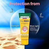 Sunban Spf 50 Pa+++ Sunscreen  Tan Block Lotion, 60ml-thumb1