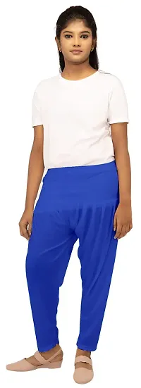 Fabulous Kids Patialas/Pretty Girls Patiala/Stylish Kids Patiala/Kids Patiala/Girls Bottom Wear 5-14 Years (Yellow, Turquoise Blue and Royal Blue, 7-8 Years)-thumb3