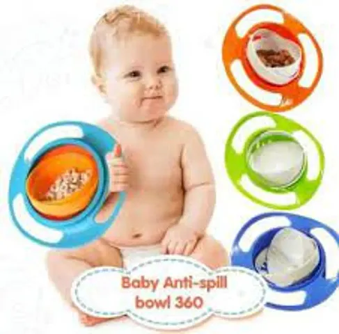 Magic Anti Spill Gyro Bowls For Babies & Kids