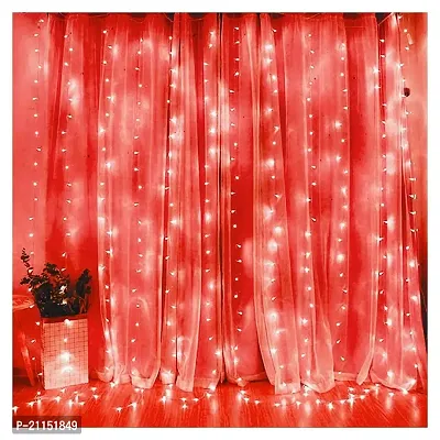 Tradehood (12 Meter) Pixel, Copper Wire LED Decorative String Fairy Rice Lights for Home Decoration Indoor and Outdoor Decoration Lights, Festival, Party, Wedding, Garden, Lawn (Red)(Pack Of 2)-thumb0