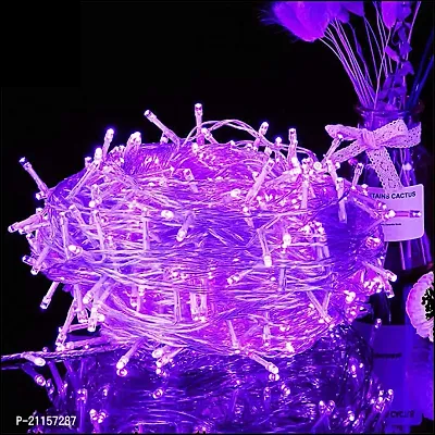 ENRICHOUR HOME - ERH LED Rice Light for Decoration String and Series Light for Diwali Christmas Indoor Outdoor Decoration Bedroom Wedding, Birthday Party (Purple, 1)