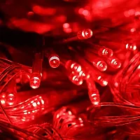 Tradehood (12 Meter) Pixel, Copper Wire LED Decorative String Fairy Rice Lights for Home Decoration Indoor and Outdoor Decoration Lights, Festival, Party, Wedding, Garden, Lawn (Red)(Pack Of 2)-thumb4