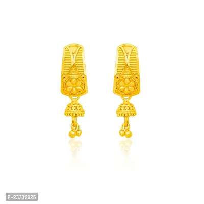 Tradtional Micron Plated Premium Daily Wear Earrings For Girls-thumb4