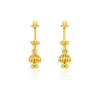 Traditional Gold Platted Maharashtrian Bugadi Earrings Collection-thumb2