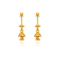 Traditional Gold Platted Maharashtrian Bugadi Earrings Collection-thumb2