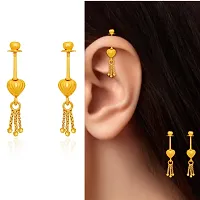 Traditional Gold Platted Maharashtrian Bugadi Earrings Collection-thumb1
