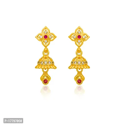 Traditional Gold Platted New Jumkhi Earrings Collection-thumb4