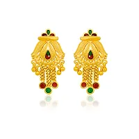 Traditional Gold Platted New Stud Earrings Collection-thumb1