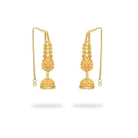 Traditional Gold Platted Kaanchain Earrings Collection-thumb1