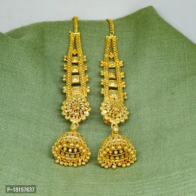 Traditional Gold Platted Kaanchain Earrings Collection