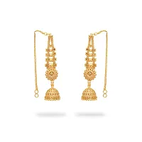 Traditional Gold Platted Kaanchain Earrings Collection-thumb1