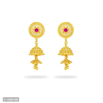 Traditional Gold Platted Changeable Jumkhi Earrings-thumb0