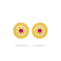 Traditional Gold Platted Changeable Jumkhi Earrings-thumb1