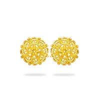 Traditional Gold Platted Changeable Jumkhi Earrings-thumb1