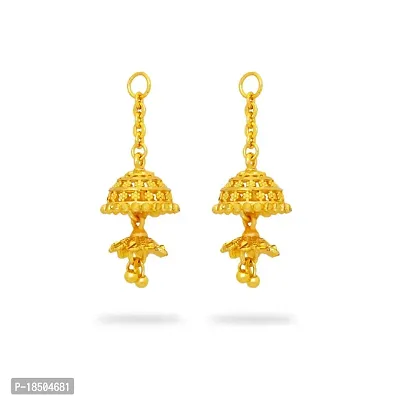 Traditional Gold Platted Changeable Jumkhi Earrings-thumb4