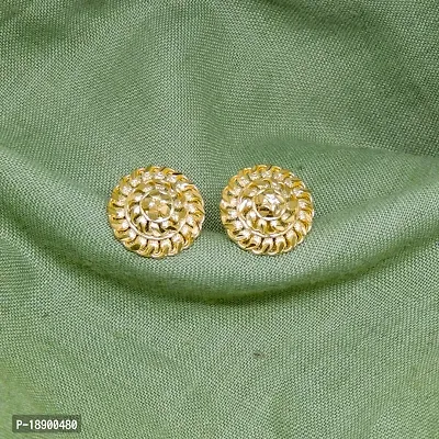 Traditional Gold Platted Stud Earrings Collection-thumb3