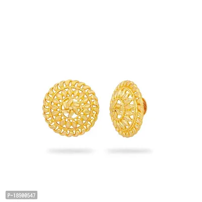 Traditional Gold Platted Stud Earrings Collection-thumb2