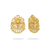 Traditional Gold Platted Stud Earrings Collection-thumb1