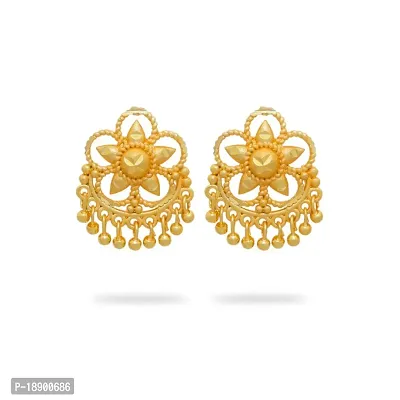 Traditional Gold Platted Stud Earrings Collection