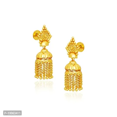 Traditional Gold Platted jumkhi Earrings-thumb2