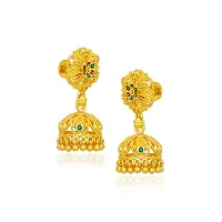 Traditional Gold Platted jumkhi Earrings-thumb1