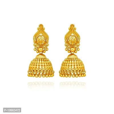 Traditional Gold Platted jumkhi Earrings-thumb0