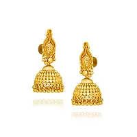 Traditional Gold Platted jumkhi Earrings-thumb1