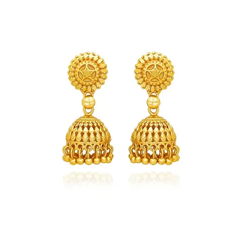 Traditional Platted jumkhi Earrings