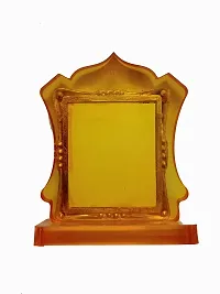 JMStore Ganesh Murti Ganesh Idol for Car Dashboard Ganesh Statue Ganesh Murti Gold Plated Acrylic Frame Lord Ganpati Diwali Gifts Home Decor Murti-thumb2