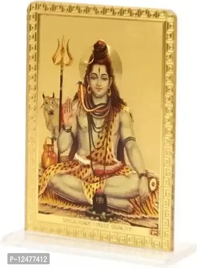 JMStore Hindu God Lord Shiv ji murti Shiv ji Photo Frame shankar ji ki murti shankar ji Idol shankar ji murti for car-thumb3