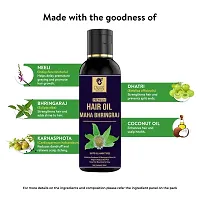 Enjave Adivasi Maha Bhringraj  Ayurvedic Hair Oil Hair Fall Control and Hair Growth with Coconut Oil Hair Oil 100ml-thumb1