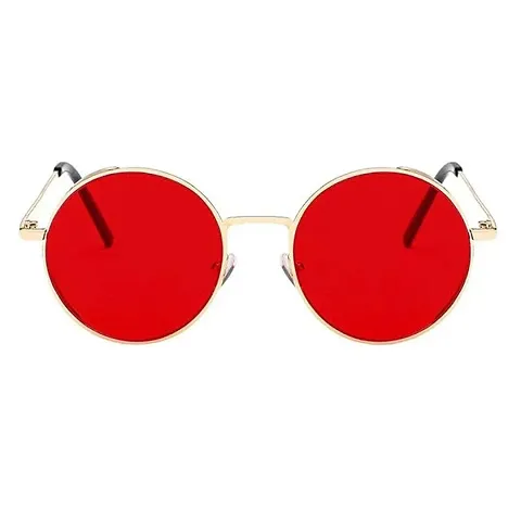 Fabulous Multicoloured Polycarbonate Round Sunglasses For Men